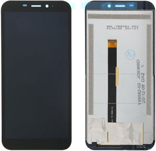 Οθόνη με Μηχανισμό Αφής για Ulefone Armor X8, Armor X8i (Μαύρο)