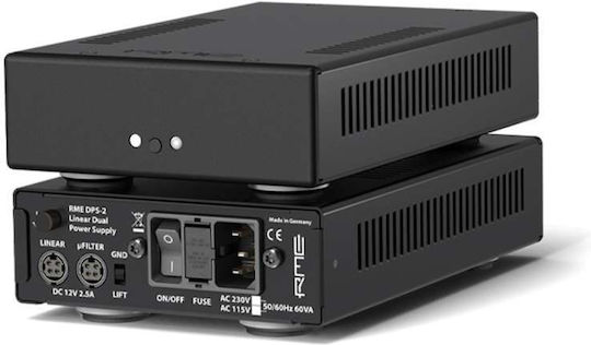 Rme Dps-2 Sursă de Alimentare Audio Duală Liniară cu Zgomot Super Redus Negru