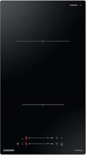 Samsung Domino Επαγωγική Εστία Αυτόνομη με Λειτουργία Κλειδώματος 28.8x52εκ.