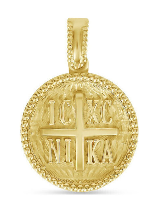 Vitopoulos Charm Halskette aus 9K Gold