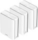 Asus ZenWiFi BQ16 v1 WiFi Mesh Network Access Point Wi‑Fi 7 Quad Band (2.4 & 5 & 5 & 6GHz) σε Τριπλό Kit Λευκό