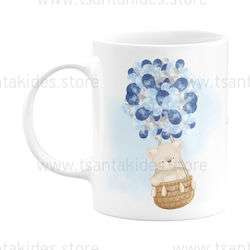 Christening Favor with Mug Teddy bear