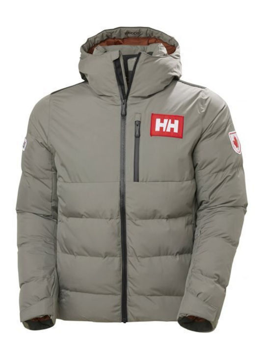 Helly Hansen 66043-877 Мъжко Яке за Ски и Сноуборд Сив