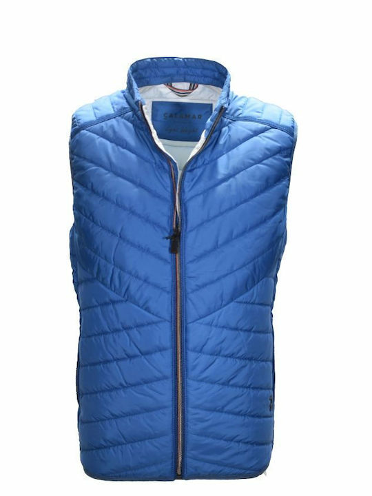 Calamar Sleeveless Jacket Puffer Blue.