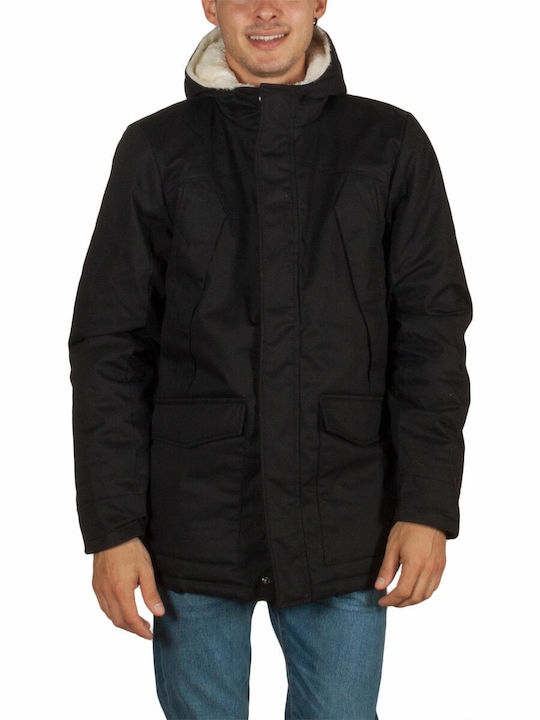 Anerkjendt Winter Jacket Parka BLACK