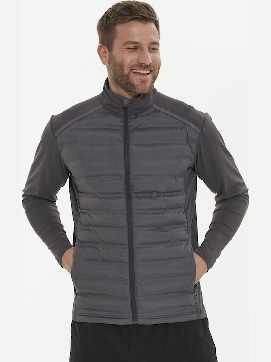 Winter Jacke Winddicht Gray