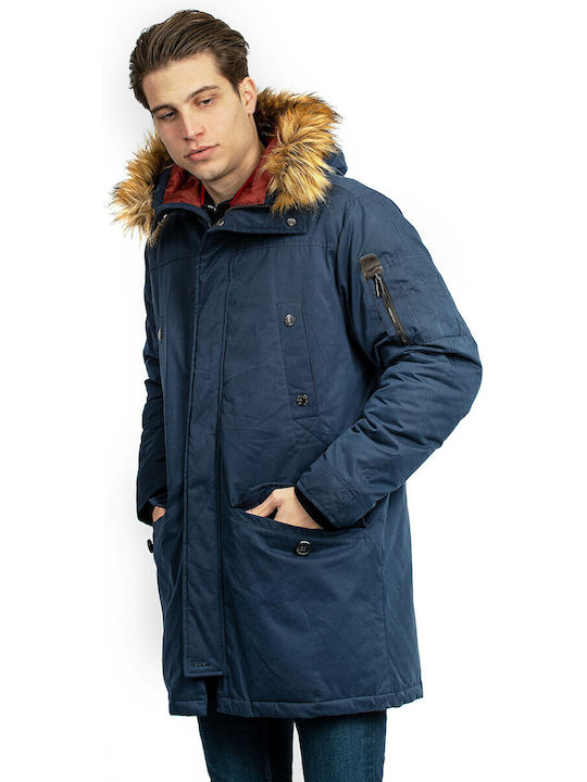 Finnmark Winter Jacket Parka Blue.