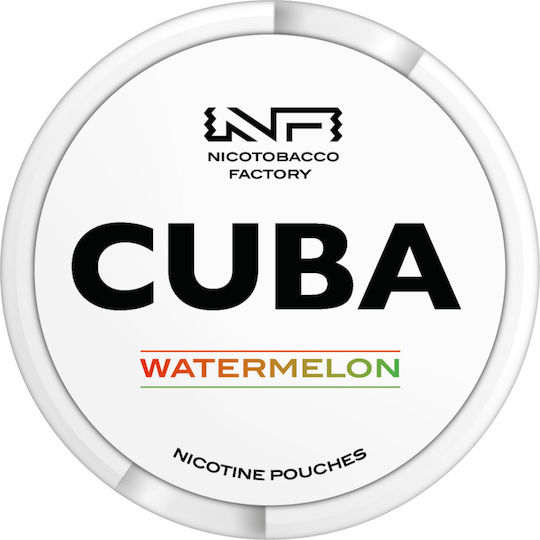 Cubalux Pouches Νικοτίνης 16mg με Γεύση Watermelon