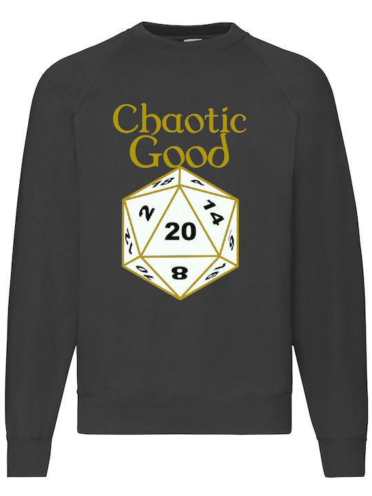 Fruit of the Loom Dungeons And Dragons Chaotic Good No22 Hanorace Negru