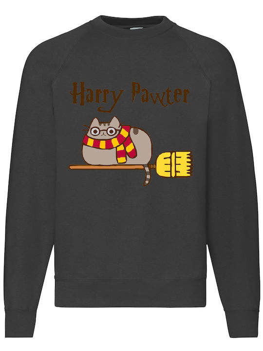 Fruit of the Loom Harry Potter Pawter Cats No2 Sweatshirt Harry Potter Black