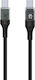 Fixed Usb-c/usb-c Cable Display Pd Support 2m Usb 2.0 100w Fixdd-cc2-bk