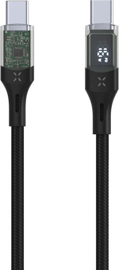 Fixed Usb-c/usb-c Cable Display Pd Support 2m Usb 2.0 100w Fixdd-cc2-bk