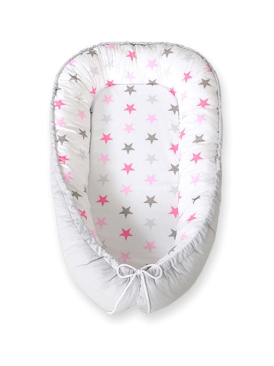 Bobono Baby Nest Pink, Gray