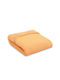 Bobono Baby Bettlaken Für Krippe Baumwolle Angepasst Orange 70x140cm