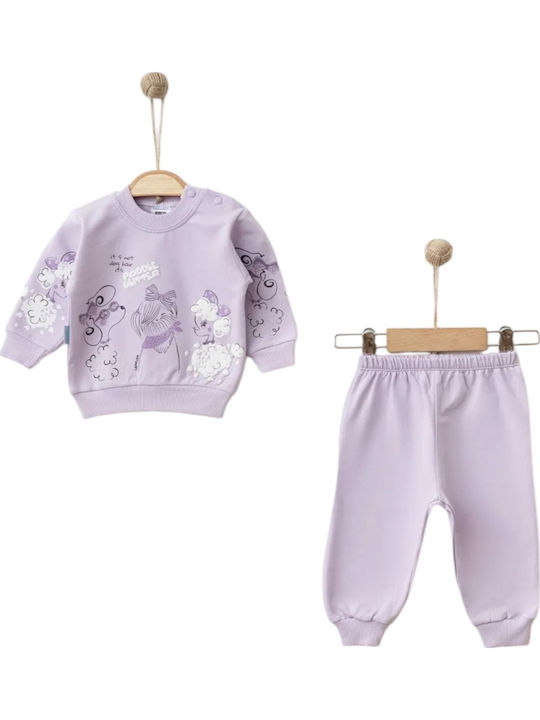 Hoppidik Kids' Pajamas Winter Purple