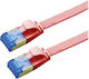Value F/UTP Cat.6a (Gigabit) Мрежов Кабел Ethernet 1.5m Червен