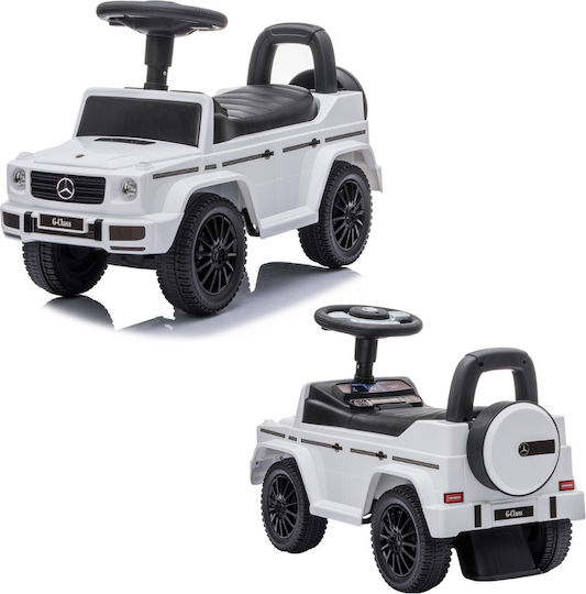 Babyono Rideon Mercedes Αυτοκινητάκι Ride On με Ήχους Λευκό