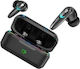 Riversong Yoga G3 In-ear Bluetooth Handsfree Earphones with Charging Case Black
