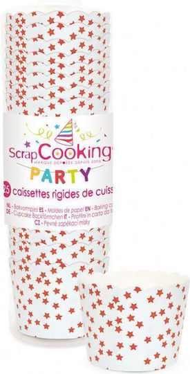 Scrap Cooking Cupcakes/Muffins Baking Form 25 Pieces Scrap Cooking Cupcakes/Muffins Baking Form 25 Pieces
