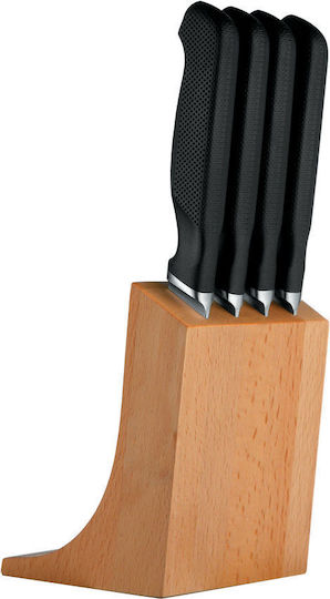 Alessi Βάση 4 Μαχαίρια La Cintura Di Orione 9,5x8,5x12cm Ξύλινη