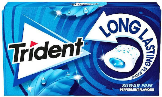 Trident Дъвки за дъвчене с вкус Мента 16 бр 22 гр