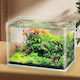 Fish Aquarium Capacity 16lt with 35x23x23cm White