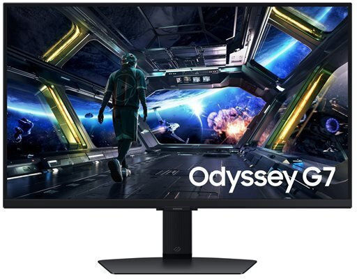 Samsung Odyssey G7 G70D IPS HDR Gaming Monitor 27" 4K 3840x2160 144Hz with Response Time 1ms GTG