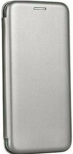 Curved M-folio Book Σιλικόνης Ασημί (Galaxy A03)