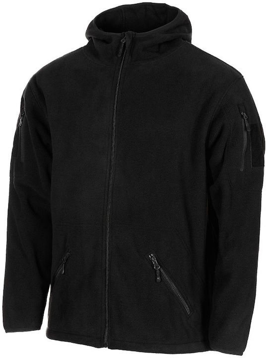 MFH Tactical Κυνηγετική Ζακέτα Fleece Μαύρο