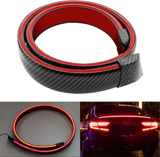 Waterproof Universal Spoiler LED Strip Flash Carbon Fiber 12V OEM