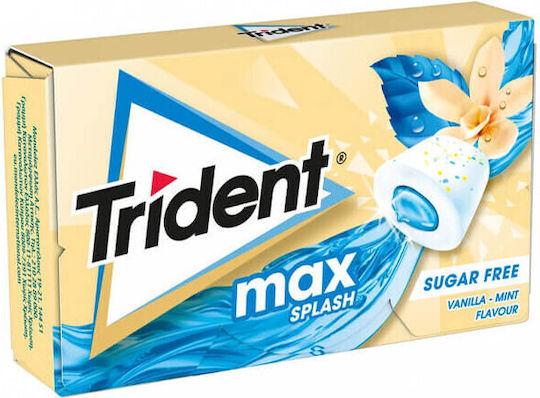 Trident Τσίχλες με Γεύση βανίλια & μέντα 16τμχ 22gr