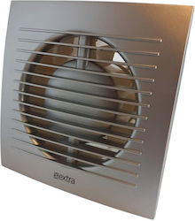 Wall-mounted Ventilator Bathroom 100mm Silver