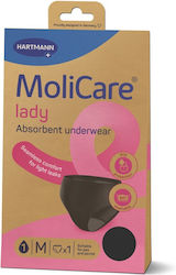 Hartmann Molicare Lady Incontinence Underwear Medium Black 1 Unit Hartmann Molicare Lady Incontinence Underwear Medium Black 1 Unit