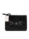 Toiletry Bag Kitty in Black Color