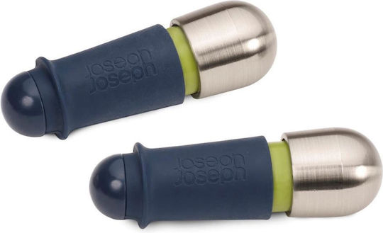 Set 2 Barwise Twist-lock Glass Stoppers Joseph&joseph