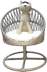 Chair Bed Light Brown