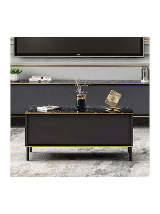 Правоъгълно Централно Кафе Масичка Imaj Marble ...