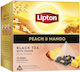 Lipton Чай 20 Чанти 1бр с Аромат Праскова манго