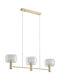 ARlight Pendant Light Gold Rail 75x15cm