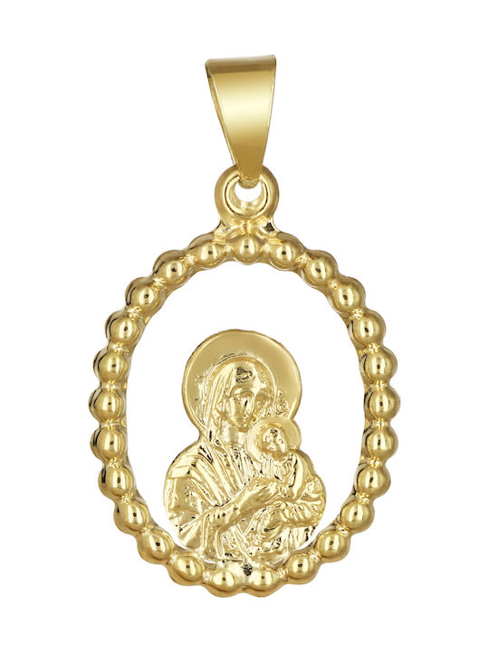 Pendant Kids Talisman Konstantinato made of Gold 9K P-76052