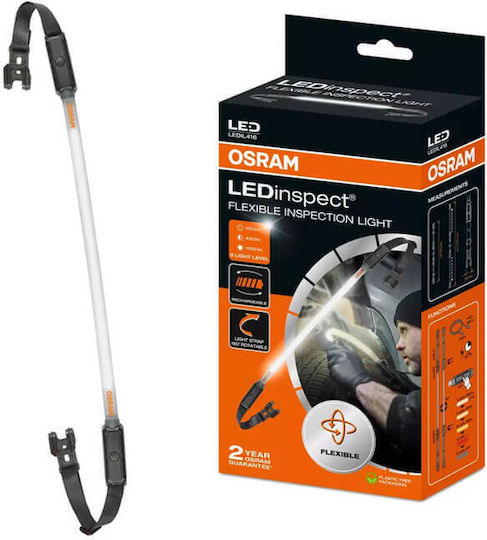 Φακός Εργασίας Επαναφορτιζόμενος Μαγνήτη Led Flexible Inspection 3 Light Level Osram Lεdιl416