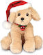 Plush Puppy Christmas with Motion & Sound of Santa Claus for 3+ Years