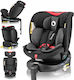 Lionelo Navy Autositz i-Size mit Isofix Black Red