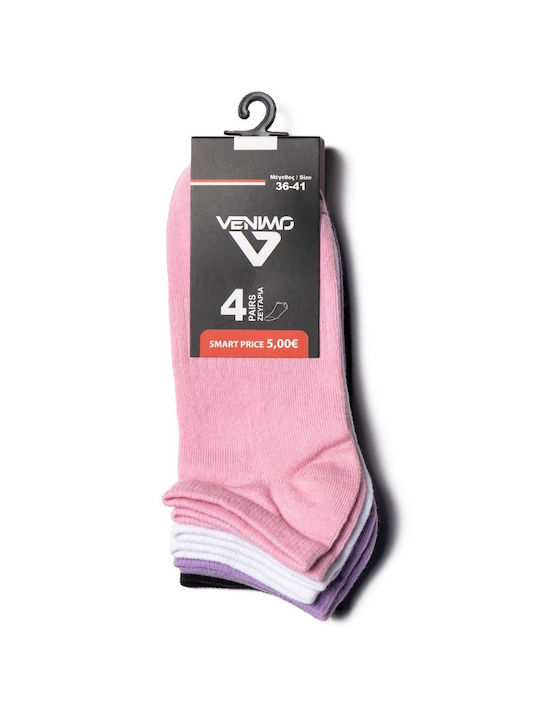 Venimo Κάλτσες Πολύχρωμες 4Pack