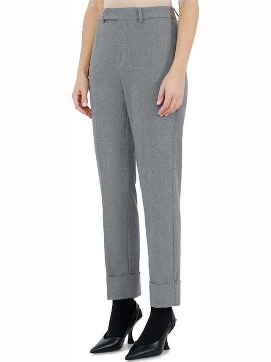 Γυναικείο Υφασμάτινο Παντελόνι Dark Grey