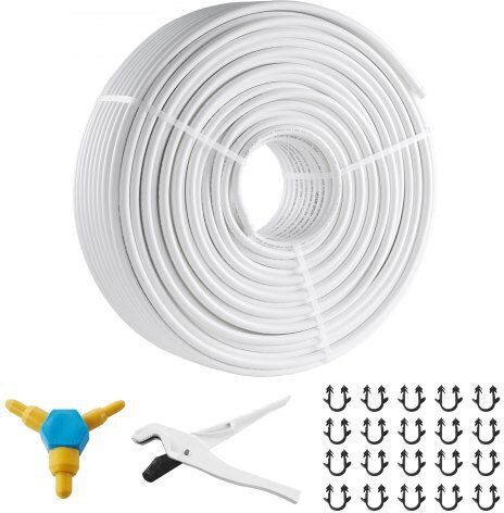 Vevor Σωλήνας Pex-al-pex 656ft 5/8'' Ενδοδαπέδια Θέρμανση Lsgbsddlp200cknn8v0