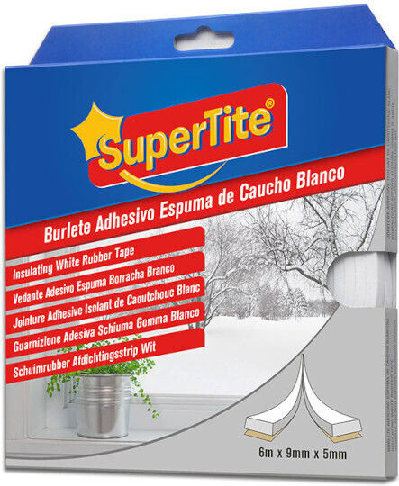 Supertite Μονωτική Ταινία 9mm x 6m Λευκή