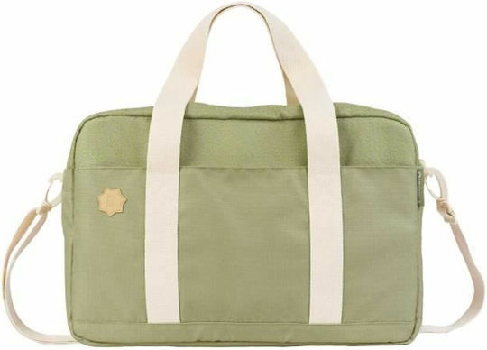 Badabulle Wickeltasche-Wickeltasche Schulter/Hand Khaki 29x44x20cm.