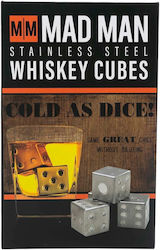 Παγακια Ουισκι Ζαρια Mad Man Cold As Dice Whiskey Cubes 32792