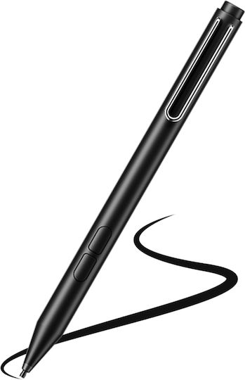 Techsuit F94S Digital Touch Stylus with Palm Rejection for Microsoft Surface in Black color